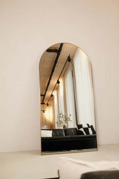Miroir pleine longueur arqué Luna – 200 × 100 cm