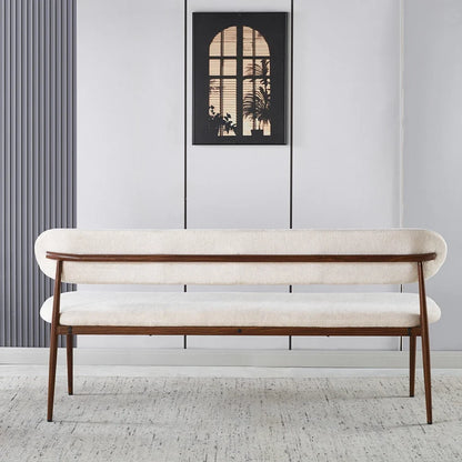 Banc de salle à manger Reika Japandi