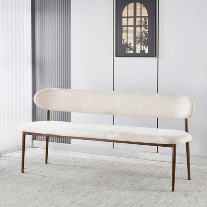 Banc de salle à manger Reika Japandi