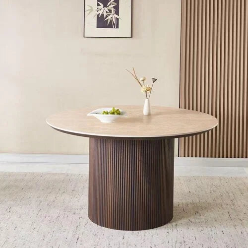 Table à manger ronde Kimberly – 130 cm